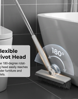 🧹 2-in-1 Grout & Corner Scrubber Brush with Squeegee🫧