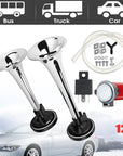 📢📢50% OFF !! ⏰Universal Dual Trumpet Air Horn Kit