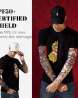 Sun-Protective & Breathable Tattoo Cooling Sleeve