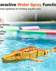 2.4G RC Mosasaurus Swimming Toy with Spray