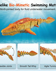 2.4G RC Mosasaurus Swimming Toy with Spray
