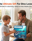 2.4G RC Mosasaurus Swimming Toy with Spray