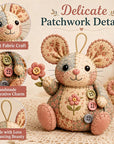 ⏳LIMITED TIME SALE 50% OFF🐭🧵Handcrafted Vintage Mouse Plush Sewing Kit