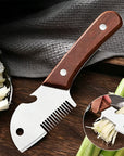 ⏳Limited-time 50% off⏰Multi-Functional Green Onion Slicer & Shredding Knife🔪