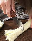 ⏳Limited-time 50% off⏰Multi-Functional Green Onion Slicer & Shredding Knife🔪