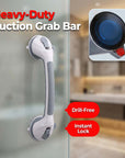 Drill-Free Suction Cup Grab Bar