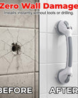 Drill-Free Suction Cup Grab Bar