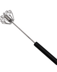 Stainless Steel Semi-Automatic Hand Egg Beater