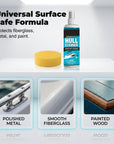 Boat Hull Cleaner 100ml Stain and Scum Line Remover