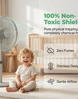 Eco-Friendly Fan Mosquito Trap