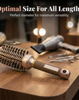 Professional Volumizing Round Hair Brush