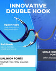🔥New Hot Selling❤️‍🔥 Classic Sharp Double Fishing Hooks