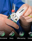 💥8-in-1 Multi-Functional Wire Stripper Scissors With Electrical Test