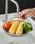 ✨Hot Sale✨All-In-One Stainless Steel Steamer With Handle