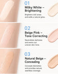 🥳LAST DAY BUY 1  GET 1 FREE!!🥳Dual Concealer Pen – Covers dark circles & spots, 24hr hydration. Lightweight, no caking. Soft finish. ✨🌸