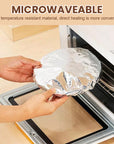 🥡🍲 Aluminum Foil Heat-Retaining Cover – Locks heat for hours, microwave safe. Reusable, eco-friendly. Keep every meal hot! ♻️✨