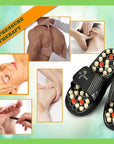 Stimulate the tibia to improve blood circulation🏃‍♀️Acupressure and Magnetic Therapy Slippers 🔥