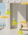 Automatic rebound badminton trainer