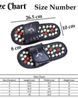 Stimulate the tibia to improve blood circulation🏃‍♀️Acupressure and Magnetic Therapy Slippers 🔥