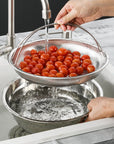 ✨Hot Sale✨All-In-One Stainless Steel Steamer With Handle