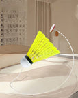 Automatic rebound badminton trainer