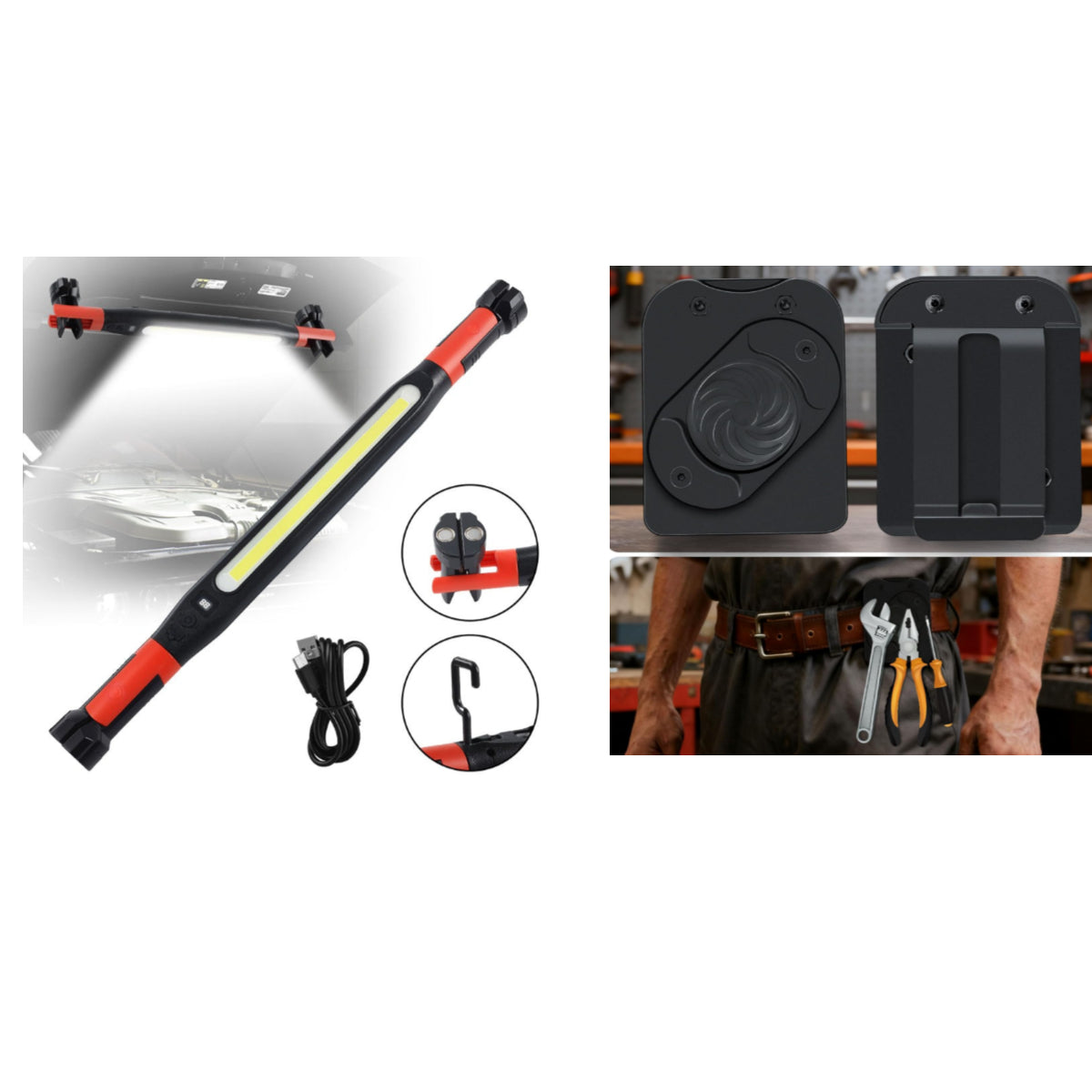 🔥Limited-time offer-Magnetic &amp; Rechargeable LED Work Light