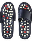 Stimulate the tibia to improve blood circulation🏃‍♀️Acupressure and Magnetic Therapy Slippers 🔥