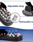 Stimulate the tibia to improve blood circulation🏃‍♀️Acupressure and Magnetic Therapy Slippers 🔥