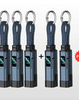 🔥4-in-1 Digital Display Keychain Charging Cable