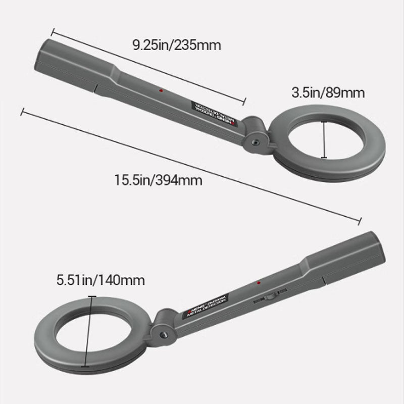 🥳2026 HOT SALE🥳💞50K+ SOLD!🔎💎 50% OFF! 360° Handheld Detector – High sensitivity for gold, rings &amp; coins. Lightweight design, easy for seniors. Start your treasure hunting adventure now. 🧭🕊️