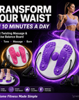 ✨ Waist Twisting Massage & Exercise Balance Board – Burn Fat, Slim Waist & Improve Circulation at Home