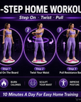 ✨ Waist Twisting Massage & Exercise Balance Board – Burn Fat, Slim Waist & Improve Circulation at Home