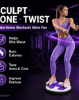 ✨ Waist Twisting Massage & Exercise Balance Board – Burn Fat, Slim Waist & Improve Circulation at Home