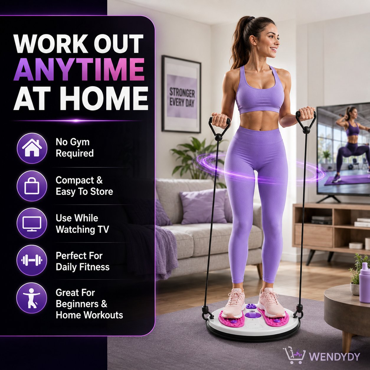 ✨ Waist Twisting Massage &amp; Exercise Balance Board – Burn Fat, Slim Waist &amp; Improve Circulation at Home