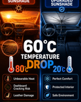 🔥Last Day 50% OFF - 2026 Upgraded Car Windshield Sun Shade Umbrella