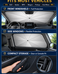 🔥Last Day 50% OFF - 2026 Upgraded Car Windshield Sun Shade Umbrella