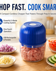 Wireless Efficient Electric Mini Food Chopper
