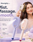 💧 Electric Spray & Massage Hairbrush – soothing scalp massage, fine mist spray & smooth hair care, detangling, nourishment & relaxation ✨