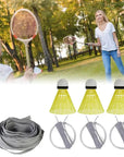 Automatic rebound badminton trainer