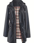 ⏰LAST DAY SALE 50% OFF✨Womens Chic. Lightweight. Waterproof Jacket 🍃🧥-Unleash Style and Durability in Any Storm!