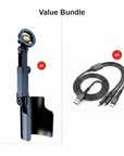 Car Cup Holder Phone Mount – 360° Adjustable, Strong N52 Magnet, One-Hand Operation, Fits All Phones, Stable Magnetic & Clamp Models for Safe Driving