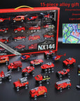 Alloy model car set