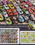 Alloy model car set