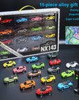 Alloy model car set