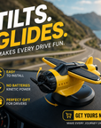 🔥Solar powered airplane shaped car ornaments