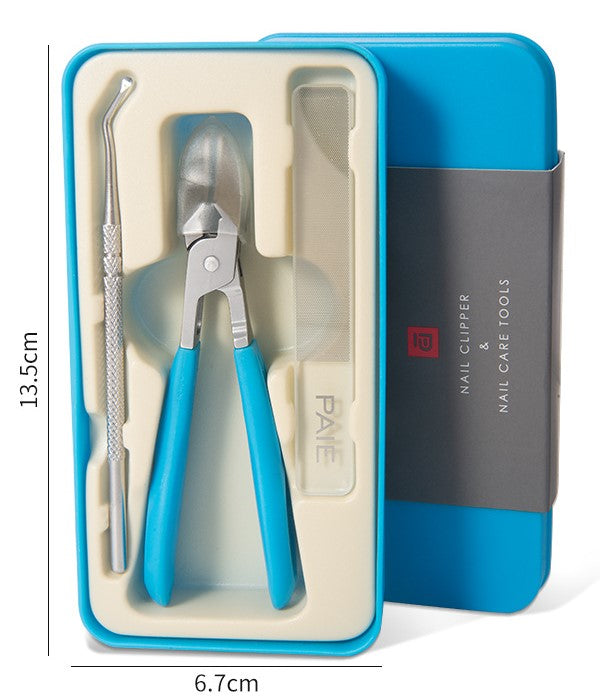 💅 50% OFF NOW! ✨ Anti-Splash 25° Slant Edge Nail Clipper 3-Piece Set – Precise Cut, Comfortable Grip &amp; Safe Splash Guard ✂️