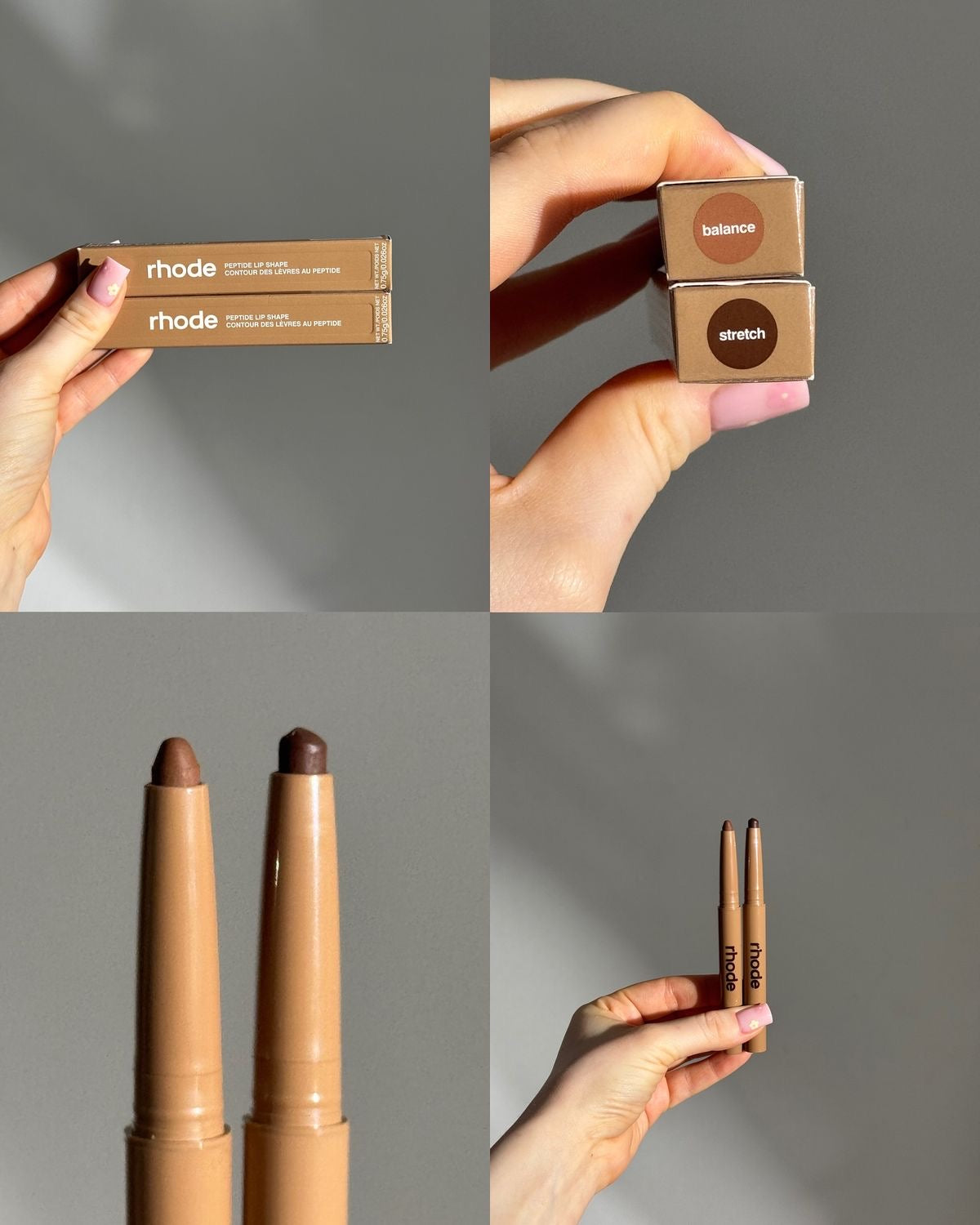 Rhode Peptide Lip Shape -  Contours, moisturizes, and adds volume with a soft-focus finish.