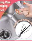 📢📢50% OFF !! ⏰ Unclog Kitchen Sinks Fast! Drain Cleaning Hook, Targets Blockages Precisely💪🛡️