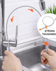 📢📢50% OFF !! ⏰ Unclog Kitchen Sinks Fast! Drain Cleaning Hook, Targets Blockages Precisely💪🛡️