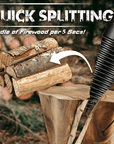 🥳2026 HOT SALE🥳💞50K+ SOLD!🔧✅The Professional Upgrade for Firewood Prep. Durable Drill Set Makes Quick Work of Logs. 🛠️⚡